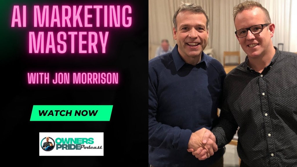 Podcast Title Image: Accelerate Your Impact: Jon Morrison on StoryBrand, AI Marketing, and Thriving in the Automotive Niche